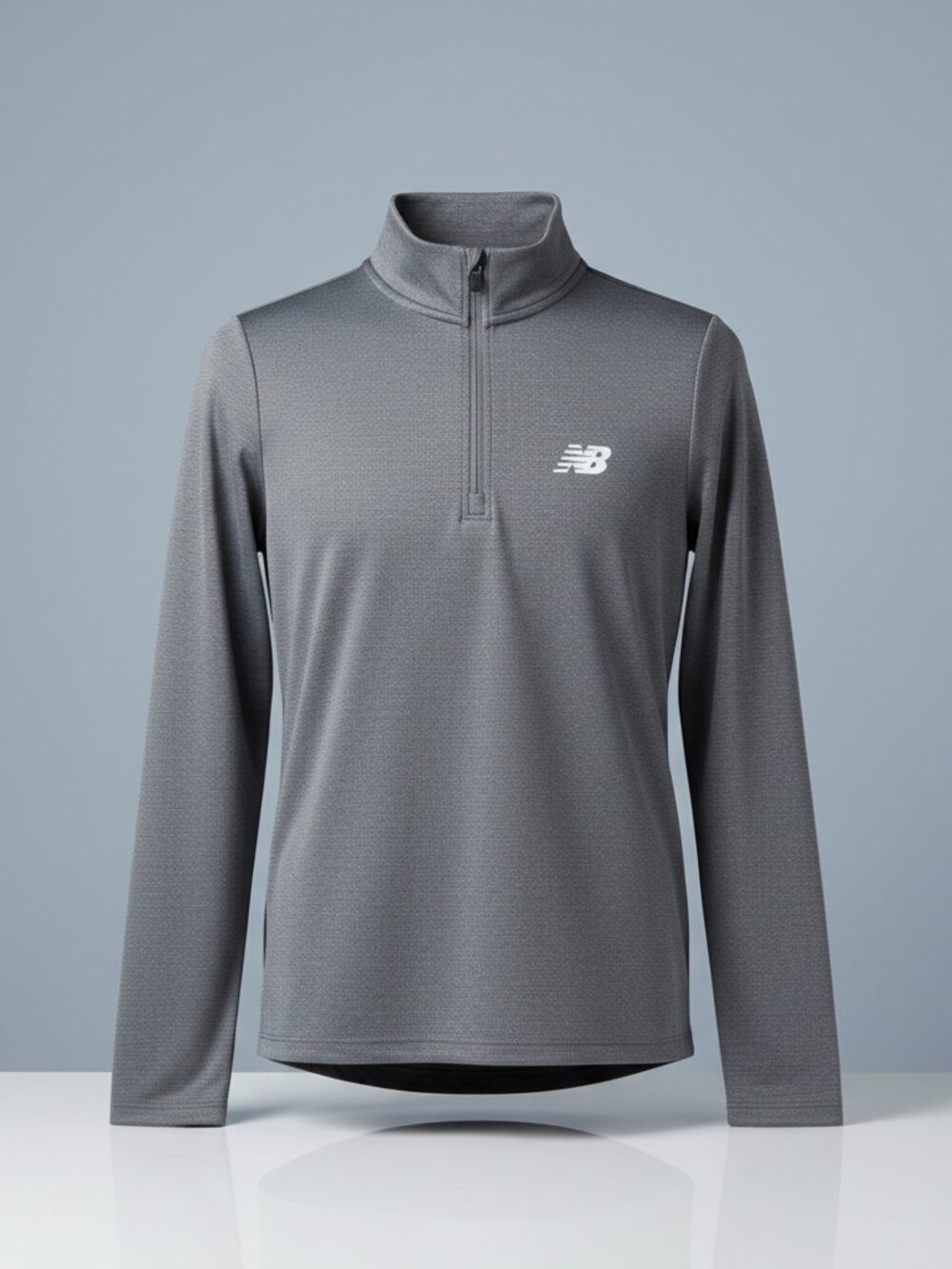 New Balance New w/out tags, athletic long sleeve quarter zip - Medium - Grey